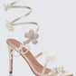 Celeste Ivory Pearl Spiral Sandal
