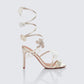 Celeste Ivory Pearl Spiral Sandal