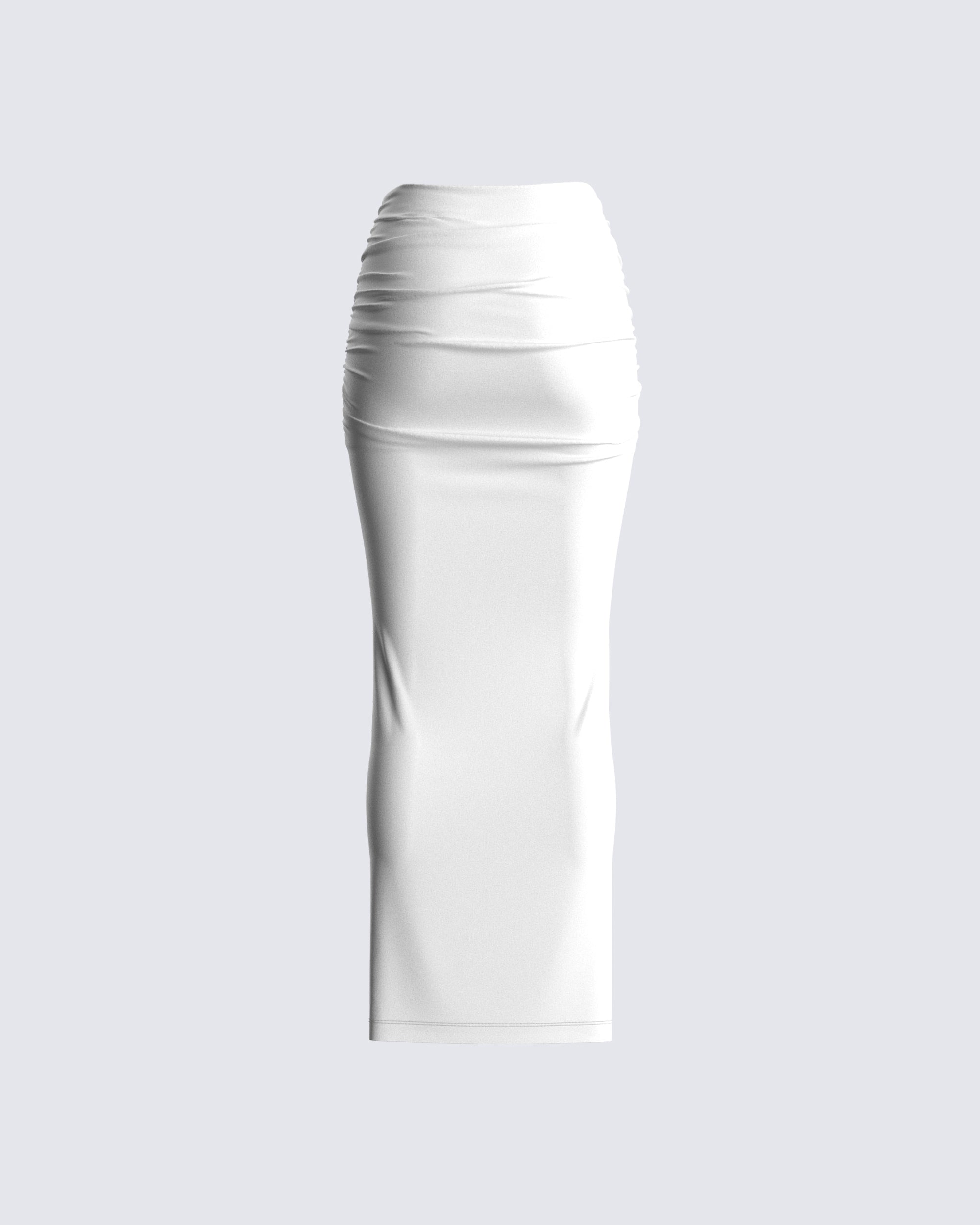 White stuff domino 2024 maxi jersey skirt