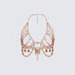Chara Gold Tone Butterfly Chain Top
