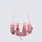 Charalyn Pink Fur Shoulder Bag