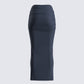 Charlize Navy Maxi Skirt