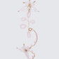 Cheryl Pink Butterfly Hand Harness - close up detail