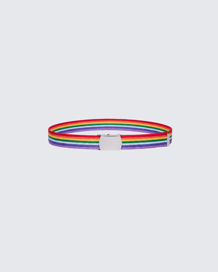 Cheryse Rainbow Woven Belt