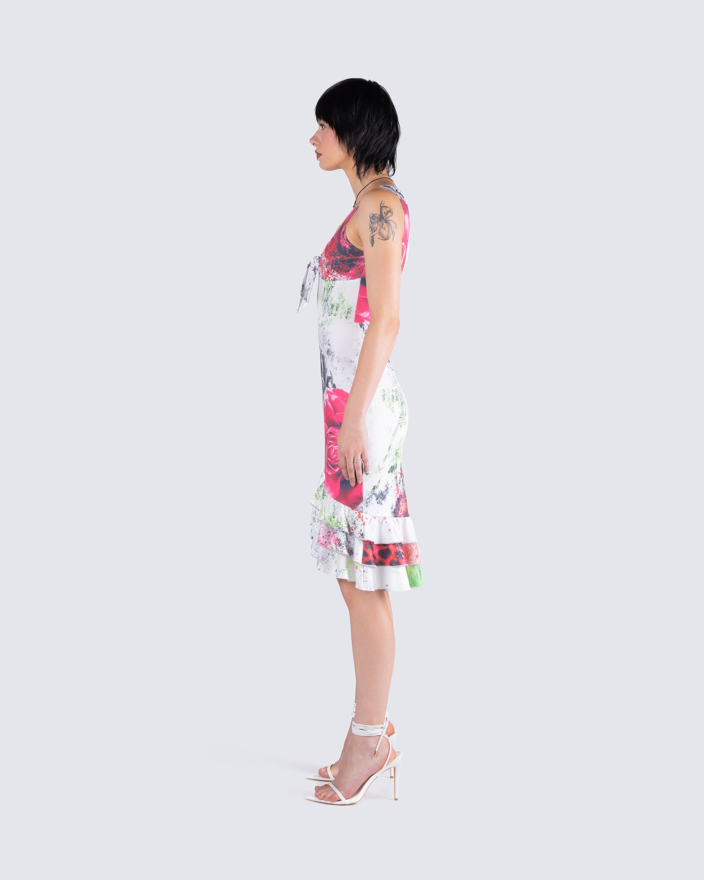 Clarice Floral Print Dress