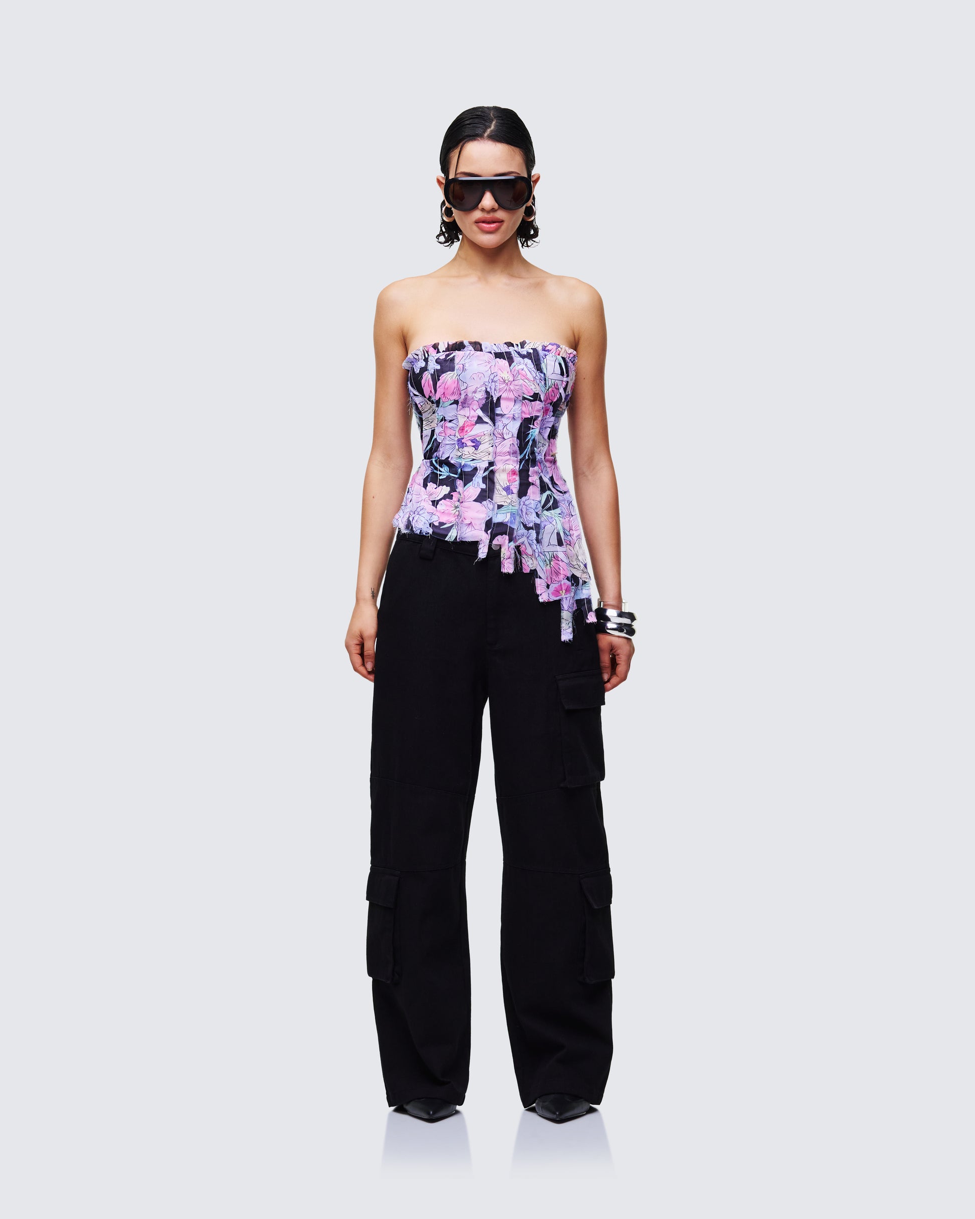 Women's black cotton matching set – FINESSE