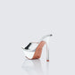 Women's platform heels styled on model – FINESSE