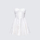 Connie White Mini Dress