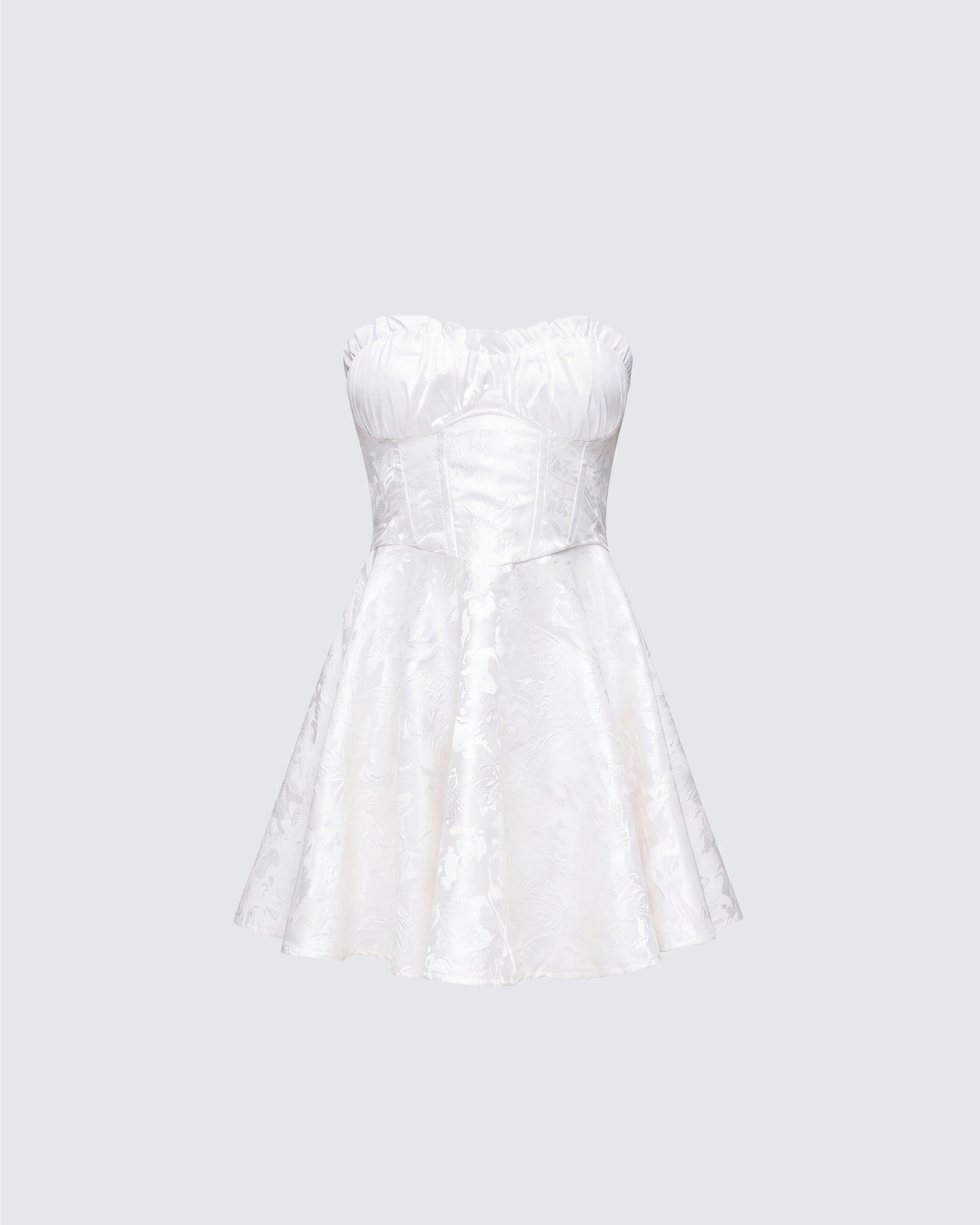 Connie White Mini Dress