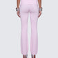 Corah Pink Knit Fold Over Leggings