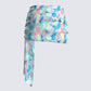 Cyra Psychedelic Print Drape Skirt – FINESSE