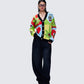 Cyrielle Multi Pop Art Sweater Knit Cardigan