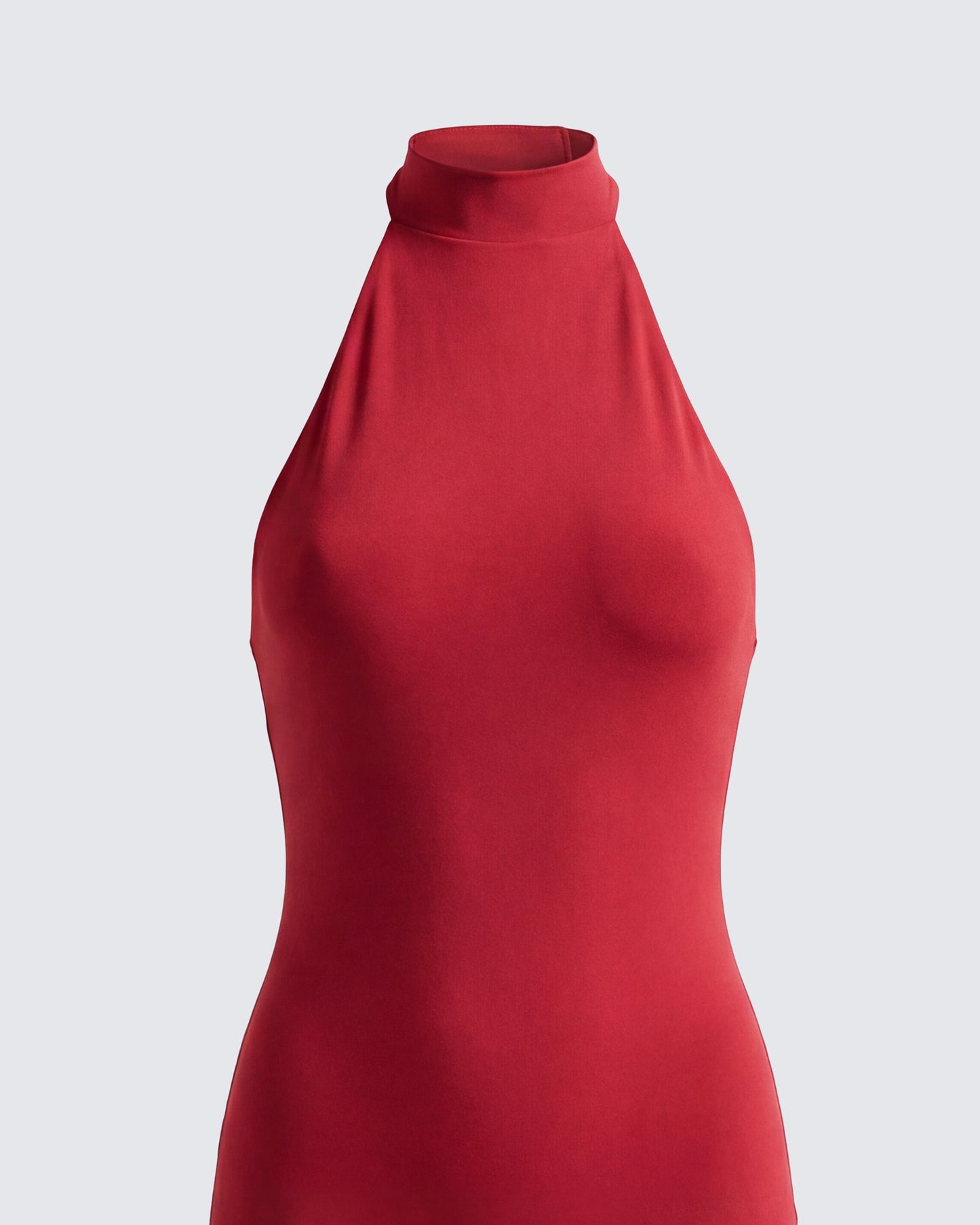 Cairo Red Halter Neck Romper