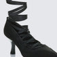 Women's black shoes close-up detail – FINESSE