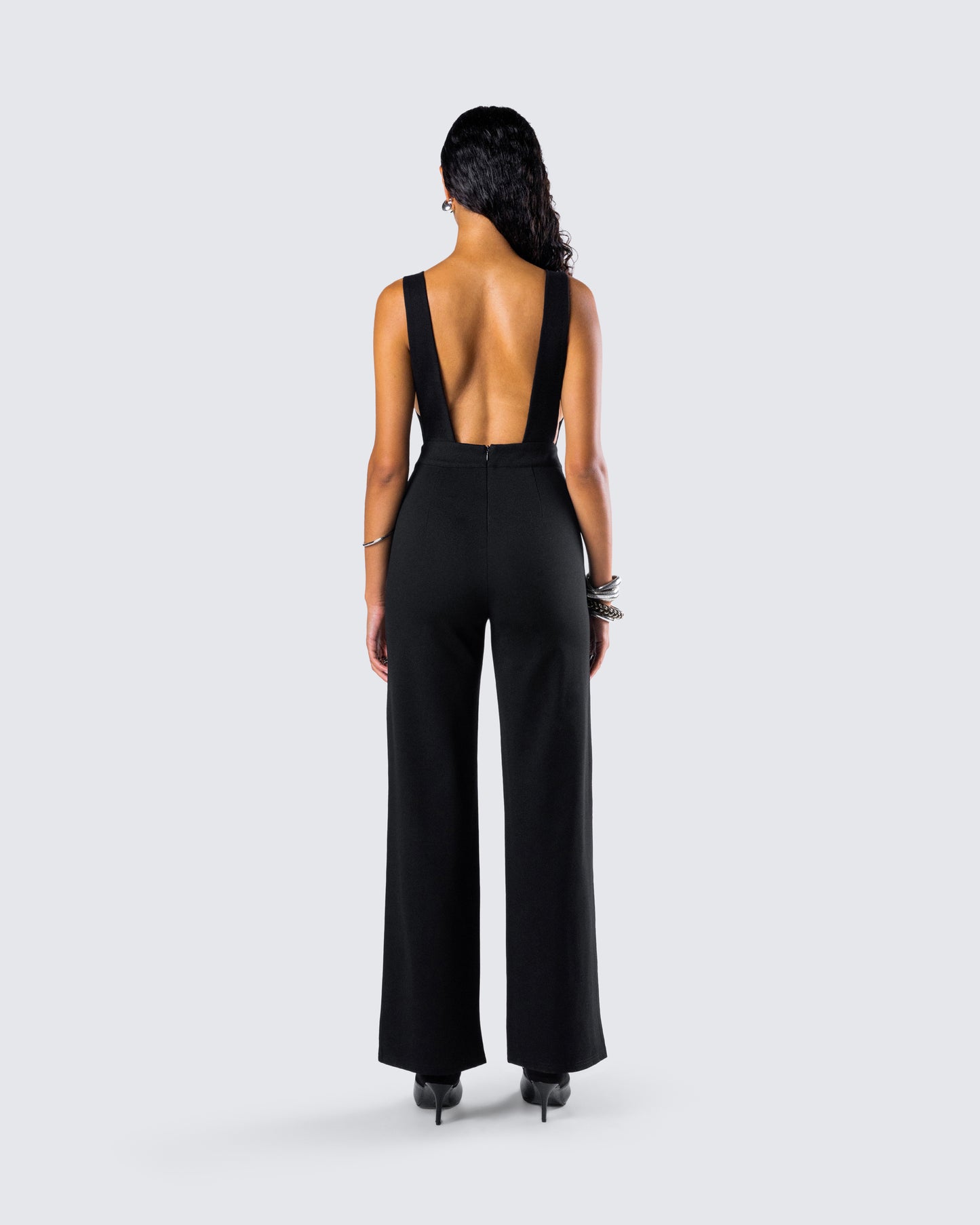 Damira Black Maxi Jumpsuit