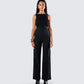 Damira Black Maxi Jumpsuit