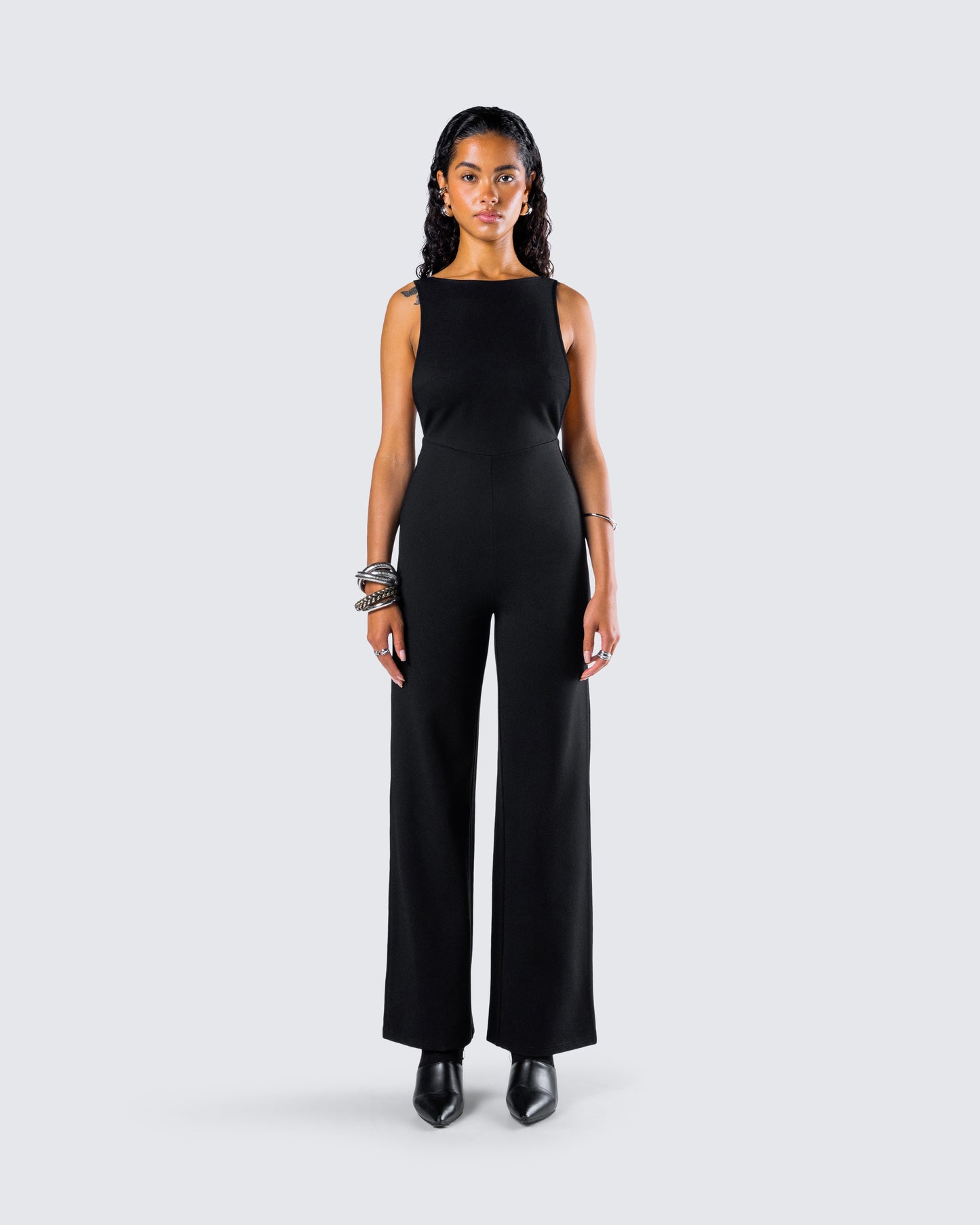 Damira Black Maxi Jumpsuit