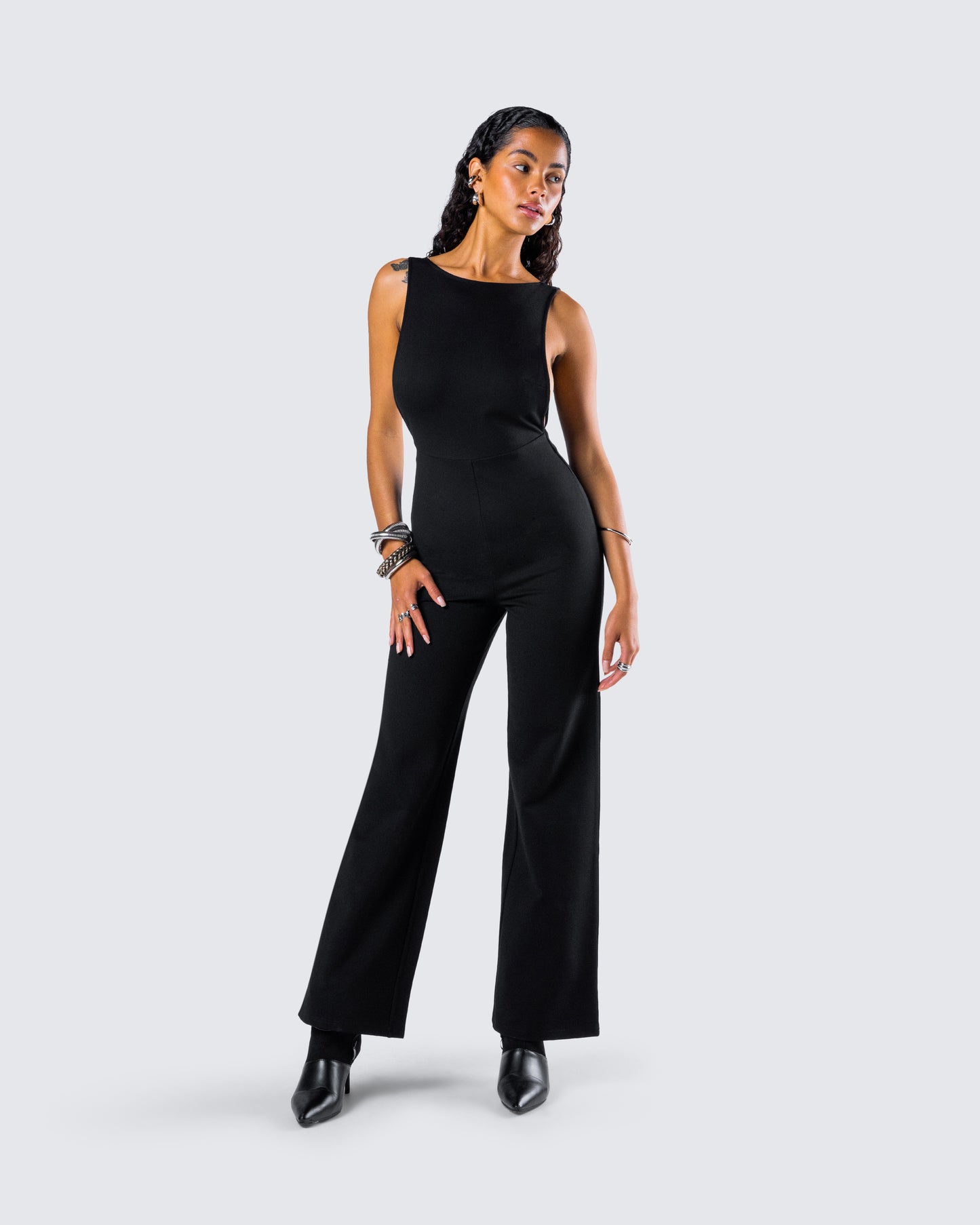 Damira Black Maxi Jumpsuit