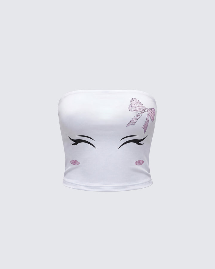 Dane White Graphic Tube Top product front