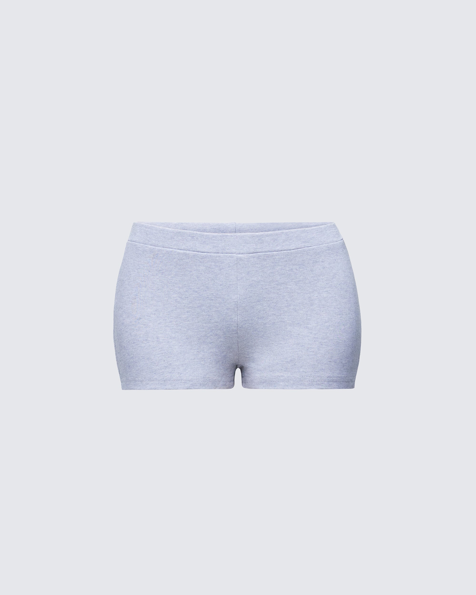 Darby Heather Grey Mini Short – FINESSE
