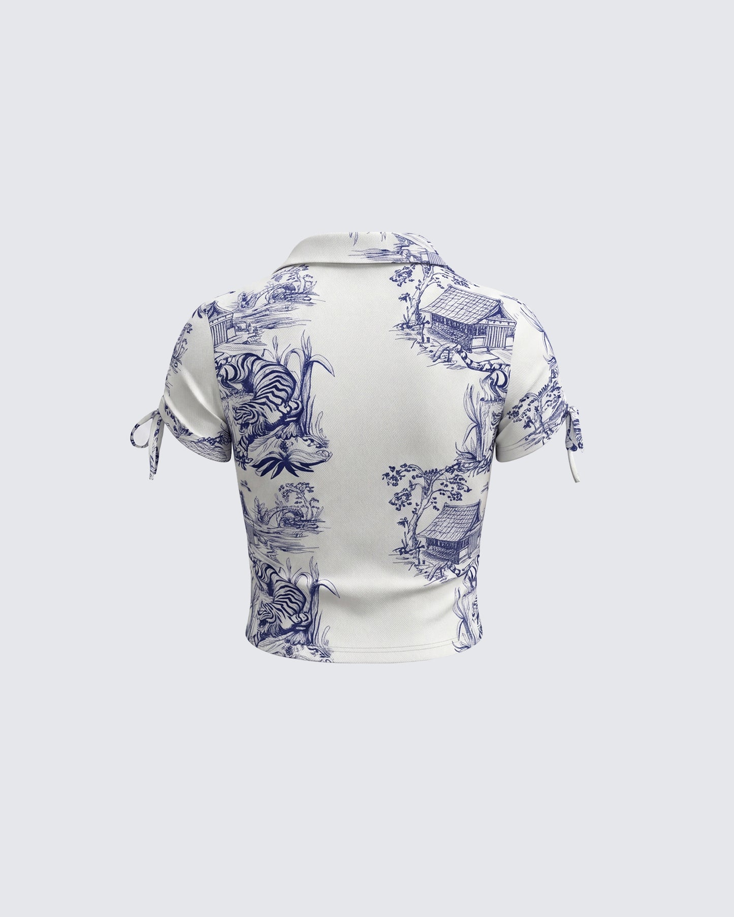 Dawn Tiger Print Top