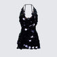 Deanah Black Disc Sequin Mini Dress product front
