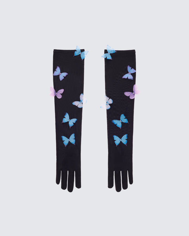 Delphi Black Mesh Butterfly Glove product front