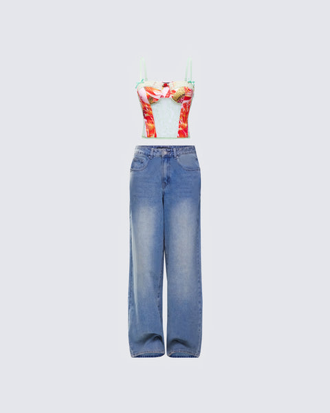 Devi Denim Set – FINESSE Devi Denim Set – FINESSE