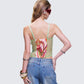 Devi Multi Print Corset Top