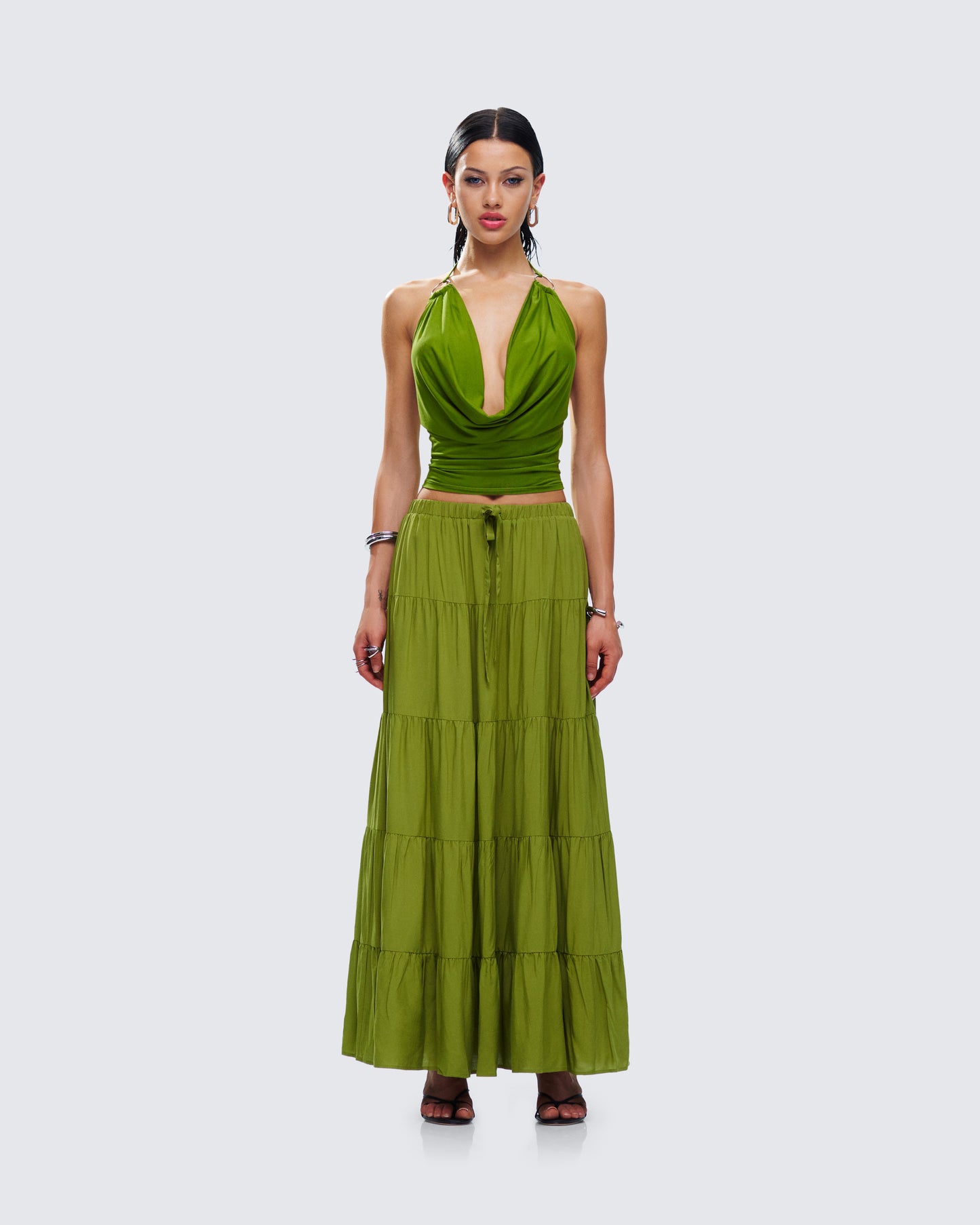 Didi Green Maxi Set