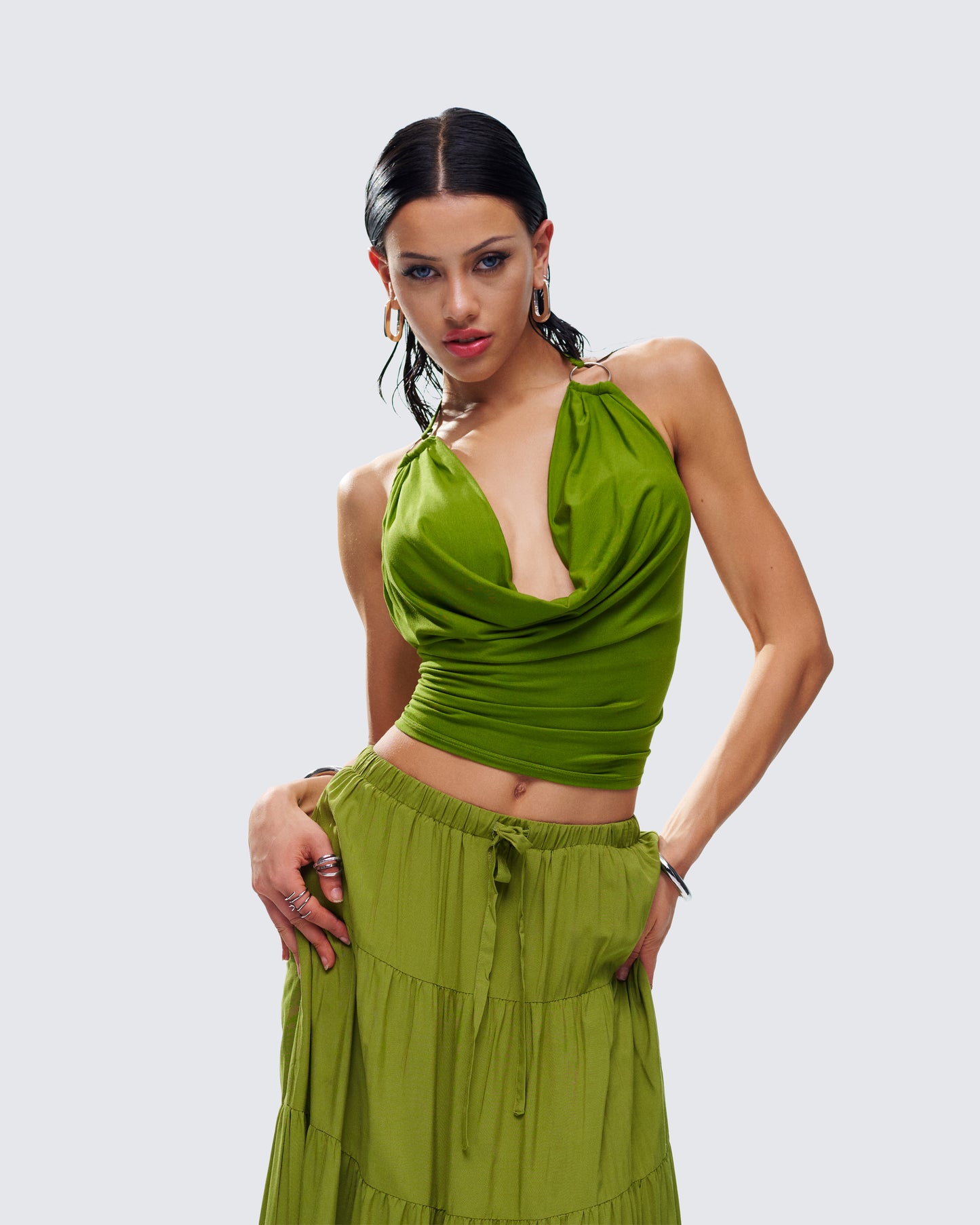 Didi Green Maxi Set