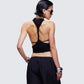 Dido Black Cutaway Graphic Tank