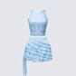 Women's blue matching set – FINESSE
