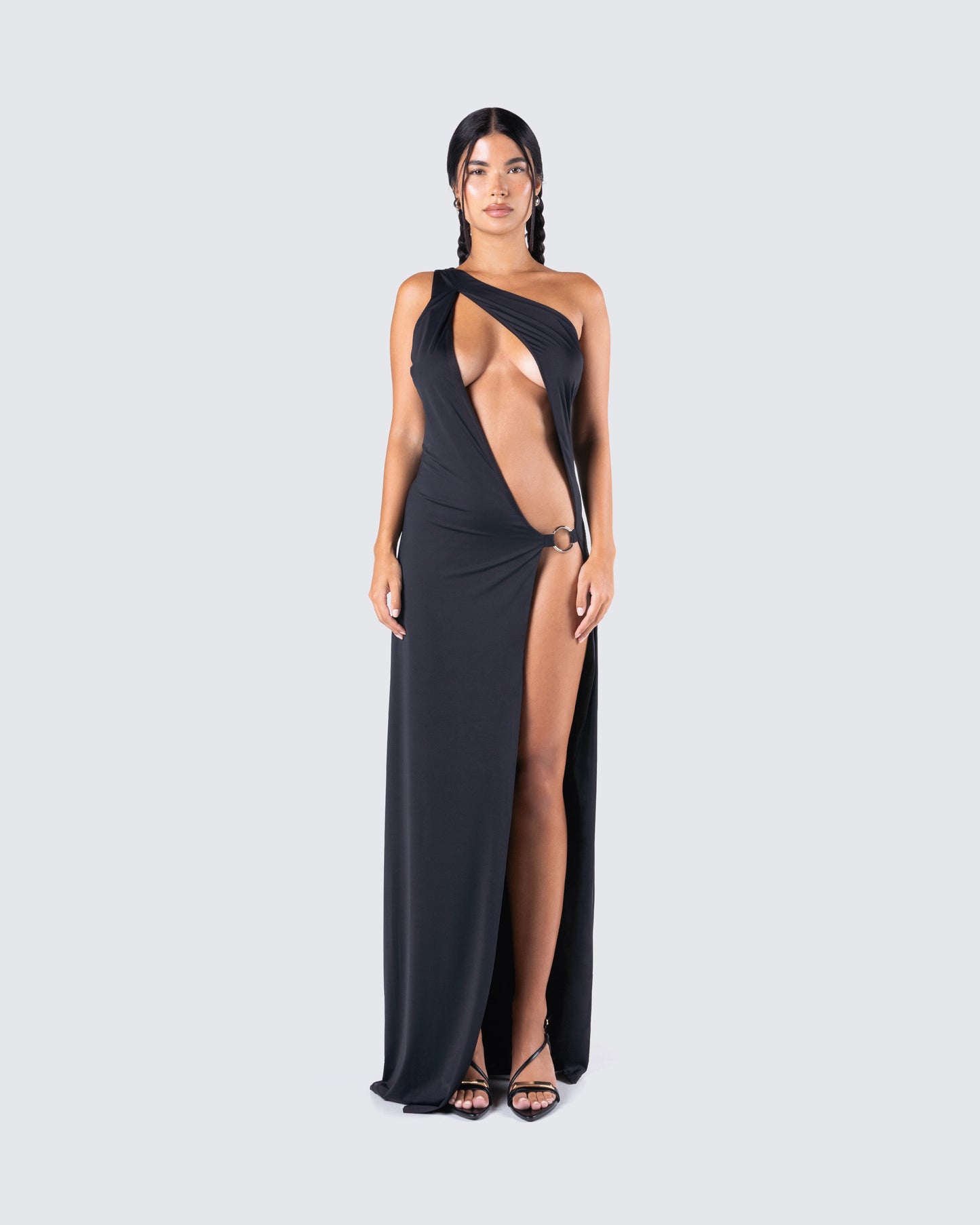 Dorian Black Cut Out Dress