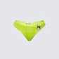 Dreya Green Textured Bikini Bottom
