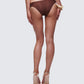 Dreya Brown Textured Bikini Bottom