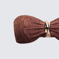 Dreya Brown Textured Bikini Top