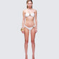 Dreya Cream Bikini Set model front