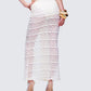 Dreya Cream Textured Maxi Skirt