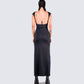 Kath Black Jersey Backless Dress