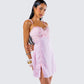 Lottie Pink Mini Slip Dress