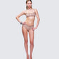Dusk Tan Laced Swim Short