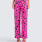 E Captivated Cow Printed Pants