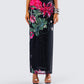 Eldora Floral Print Maxi Skirt