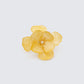 Elin Yellow Hydrangea Flower Adjustable Ring