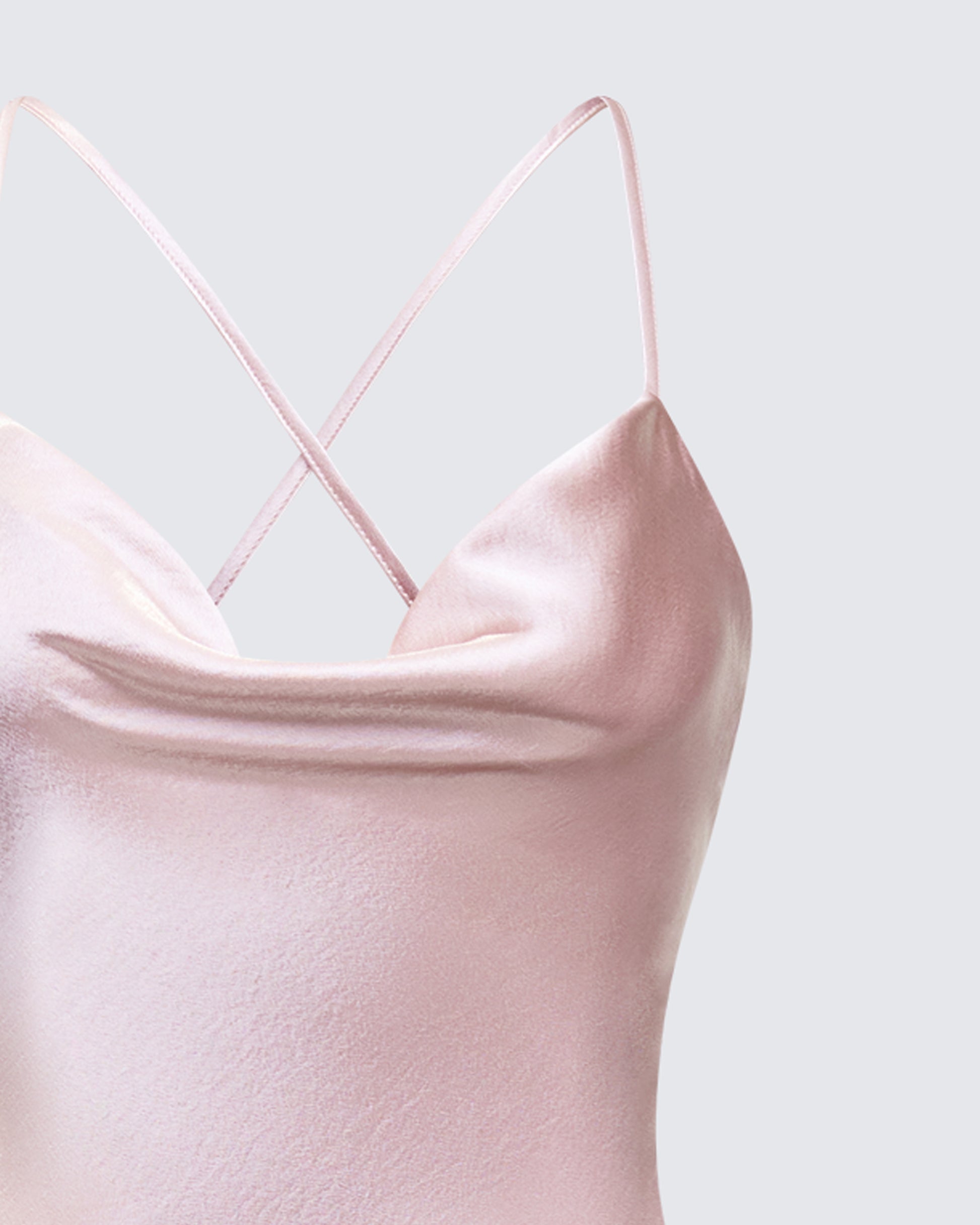 neutral pink dress light pink