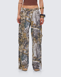 Ema Camo Twill Pocket Pant