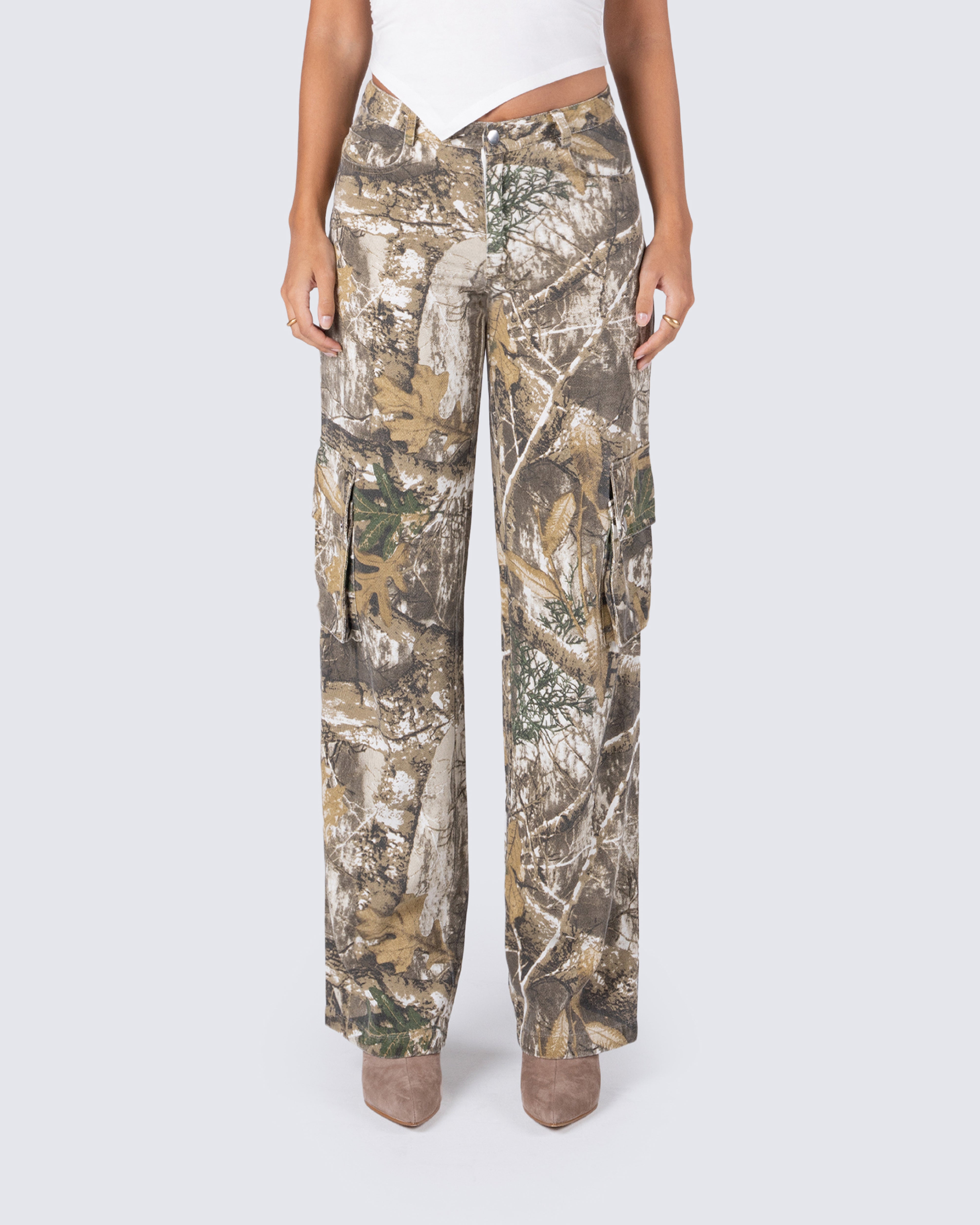 Camo hot sale twill pants