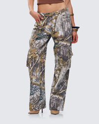 Ema Camo Twill Pocket Pant