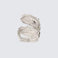 Silver bracelet front view – FINESSE